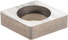 Sandvik Coromant - 1/2" Inscribed Circle, Toolholder Shim for Indexables - 3/16" Thick, 5322 232 Shim Style, Positive Rake, Left Hand, Neutral, Right Hand Cut - Eagle Tool & Supply