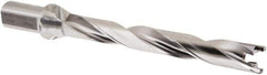 Iscar - 1-1/16 to 1.098" Diam, 8xD, 8.69" Max Drill Depth, 1-1/4" Shank Diam, 12.54" OAL, Replaceable Tip Drill - FCP, HCP-IQ, ICK, ICM, ICP Insert, 27 Seat Size, DCN Toolholder, Series SumoCham - Eagle Tool & Supply