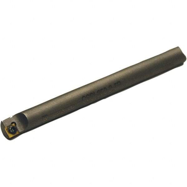 Tool-Flo - 0.285" Min Bore Diam, 4" OAL, 1/4" Shank Diam, CCBI Indexable Boring Bar - CDCD/G Insert, Screw Holding Method - Eagle Tool & Supply