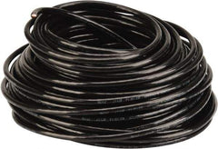 Southwire - THHN/THWN, 6 AWG, 55 Amp, 100' Long, Stranded Core, 19 Strand Building Wire - Black, Thermoplastic Insulation - Eagle Tool & Supply