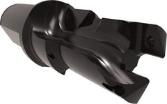 Allied Machine and Engineering - 29 to 32mm Diam, Straight Shank, 31.75mm Body Shank Diam, Combo Chamfer and Countersink Drill - TCMT 16T304 Insert, 132.95mm OAL - Eagle Tool & Supply