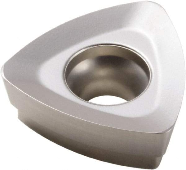 Seco - 218.19100 M06 Grade MS2050 Carbide Milling Insert - TiAlN/NbN Finish, 0.109" Thick, 0.278" Inscribed Circle, 0.031" Corner Radius - Eagle Tool & Supply