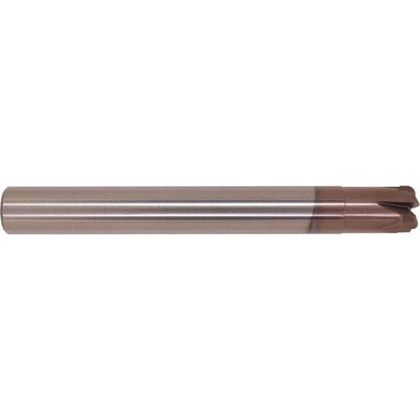 Millstar - 12mm Diam 2mm Program Radius Solid Carbide Single End 5 Flute High-Feed End Mill - Eagle Tool & Supply