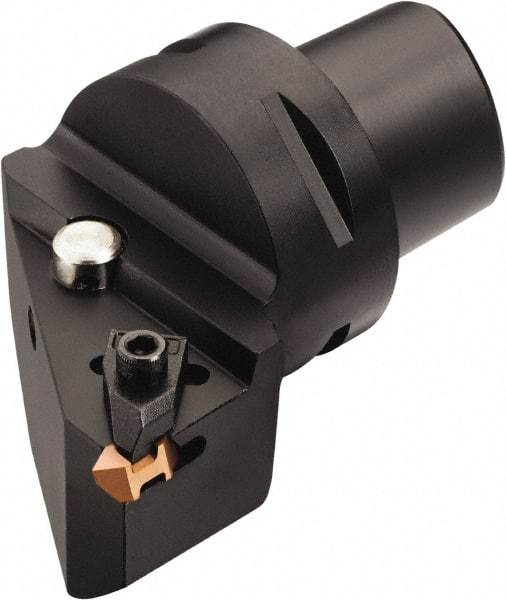 Sandvik Coromant - Right Hand Cut, Size C4, TLG-3189R Insert Compatiblity, External Modular Turning & Profiling Cutting Unit Head - 27mm Ctr to Cutting Edge, 50.01mm Head Length, Through Coolant, Series Top Lok - Eagle Tool & Supply