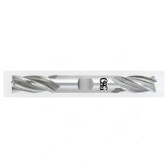 9/32 x 3/8 x 11/16 x 3-3/8 4 Fl HSS-CO Square Non-Center Cutting End Mill -  Bright - Eagle Tool & Supply