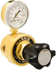 Lincoln Electric - Welding Regulators Gas Type: Special Gas CGA Inlet Connection: 1/4 FNPT - Eagle Tool & Supply
