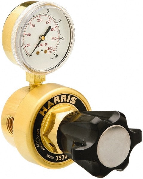 Lincoln Electric - Welding Regulators Gas Type: Special Gas CGA Inlet Connection: 1/4 FNPT - Eagle Tool & Supply