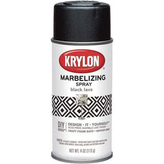 Krylon - Black Lava, Gloss, Craft Paint Spray Paint - 4 oz Container - Eagle Tool & Supply