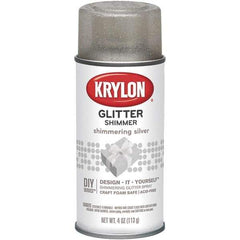 Krylon - Shimmering Silver, Glitter, Craft Paint Spray Paint - 4 oz Container - Eagle Tool & Supply