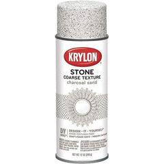 Krylon - Charcoal Sand, Textured, Craft Paint Spray Paint - 12 oz Container - Eagle Tool & Supply