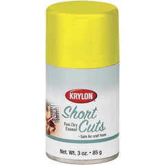 Krylon - Sun Yellow, Gloss, Enamel Spray Paint - 3 oz Container - Eagle Tool & Supply