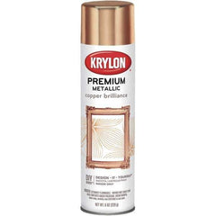 Krylon - Copper Brilliance (Color), Gloss, Metallic Spray Paint - 8 oz Container - Eagle Tool & Supply
