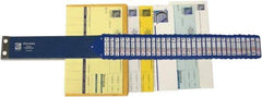C-LINE - 8-1/2 x 11", Letter Size, Blue, Indexed Sorters - Eagle Tool & Supply