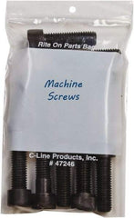 C-LINE - 4 x 10-7/8", 2 mil Self-Seal Reclosable Bags - Clear - Eagle Tool & Supply
