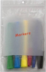 C-LINE - 5 x 11-3/8", 2 mil Self-Seal Reclosable Bags - Clear - Eagle Tool & Supply