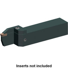 Kennametal - Left Hand Cut, 44mm Max Workpc Diam, EG0300M03P02 Insert, Indexable Cutoff Toolholder - 22mm Max Depth of Cut, 20mm Shank Width, 20mm Shank Height, 125mm OAL - Eagle Tool & Supply