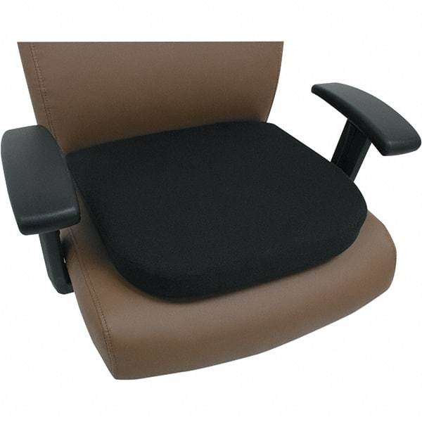 ALERA - Black Seat Cushion - For Office Chairs, Car Seat & Home Use - Eagle Tool & Supply