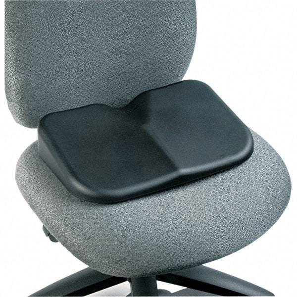 Safco - Black Seat Cushion - For Office Chairs, Car Seat & Home Use - Eagle Tool & Supply