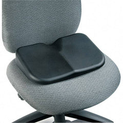 Safco - Black Seat Cushion - For Office Chairs, Car Seat & Home Use - Eagle Tool & Supply