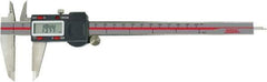 SPI - 0 to 8" Range 0.0005" Resolution, IP54 Electronic Caliper - Stainless Steel with 1.94" Stainless Steel Jaws, 0.001" Accuracy, USB Output - Eagle Tool & Supply