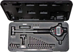 SPI - 1.4 to 6", 6" Deep, Electronic Bore Gage - Up to 0.0005" Accuracy, 0.00005" Resolution, Data Output, Includes Indicator - Eagle Tool & Supply
