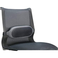 FELLOWES - Gray Back Seat Cushion - For Office Chairs, Car Seat & Home Use - Eagle Tool & Supply