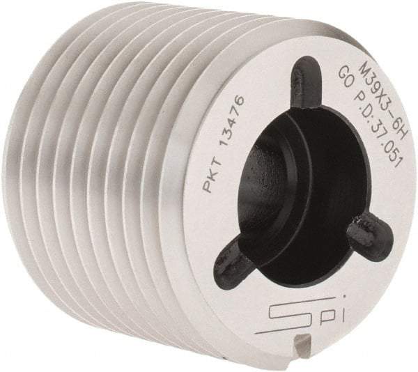 SPI - M39x3, Class 6H, Single End Plug Thread Go Gage - Handle Not Included - Eagle Tool & Supply