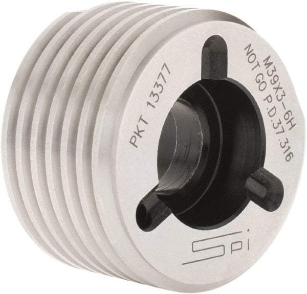 SPI - M39x3, Class 6H, Double End Plug Thread Go/No Go Gage - Handle Included - Eagle Tool & Supply