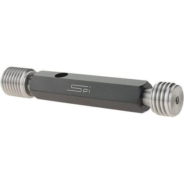 SPI - M20x2.5, Class 6H, Double End Plug Thread Go/No Go Gage - Handle Included - Eagle Tool & Supply