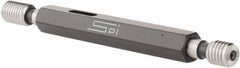 SPI - M8x1.25, Class 6H, Double End Plug Thread Go/No Go Gage - Handle Included - Eagle Tool & Supply