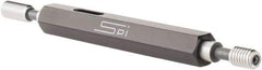 SPI - M6x1, Class 6H, Double End Plug Thread Go/No Go Gage - Handle Included - Eagle Tool & Supply