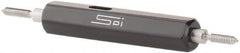 SPI - M2x0.4, Class 6H, Double End Plug Thread Go/No Go Gage - Handle Included - Eagle Tool & Supply