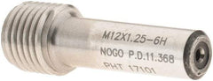 SPI - M12x1.25, Class 6H, Single End Plug Thread No Go Gage - Handle Not Included - Eagle Tool & Supply