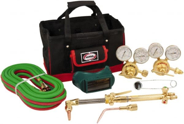 Lincoln Electric - Oxygen/Acetylene Torch Kits Type: American Classic - Cutting, Welding & Heating Outfit Maximum Cutting: 1 (Inch) - Eagle Tool & Supply