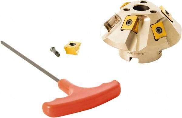 Ridgid - 4-1/2" Bevel Router Head - Contains Cutter Head, 6 Inserts, Anti-Seize Grease, 8 Screws, Use with Ridgid B-500 Pipe Beveller - Eagle Tool & Supply