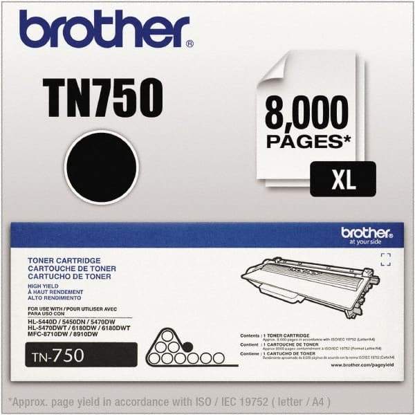 Brother - Black Toner Cartridge - Use with Brother DCP-8110DN, 8150DN, 8155DN, HL-5440D, 5450DN, 5470DW, 5470DWT, 6180DW, 6180DWT, MFC-8510DN, 8710DW, 8810DW, 8910DW, 8950DW, 8950DWT - Eagle Tool & Supply