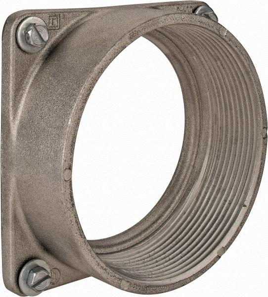 Square D - 4 Inch Conduit, Safety Switch Plate Hub - For Use with Load Centers, R Devices - Eagle Tool & Supply