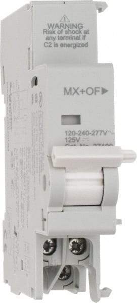 Schneider Electric - Circuit Breaker Shunt Trip - 110-277 VAC at 50/60 Hz Control Voltage, Use with C60, Multi 9 - Eagle Tool & Supply
