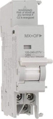 Schneider Electric - Circuit Breaker Shunt Trip - 110-277 VAC at 50/60 Hz Control Voltage, Use with C60, Multi 9 - Eagle Tool & Supply