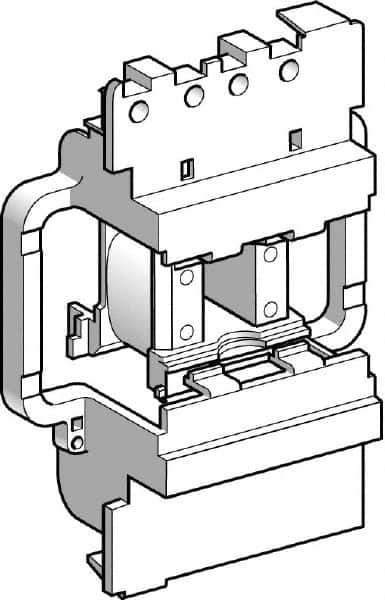 Schneider Electric - 115 to 150 Amp, Contactor Coil - For Use with LC1D115, LC1D150 and TeSys D - Eagle Tool & Supply