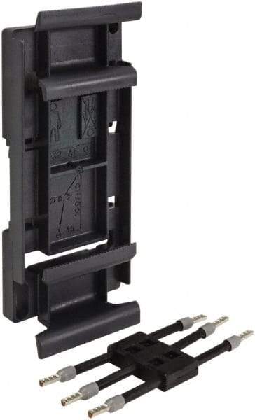 Schneider Electric - Circuit Breaker Adapter Plate - Use with LC1D09-D25, LC1K, TeSys - Eagle Tool & Supply