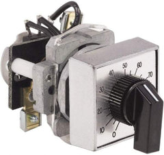 Schneider Electric - 10,000 Ohm, 30mm, Potentiometer - 2 Watts, Nonilluminated, Knob Operated - Eagle Tool & Supply