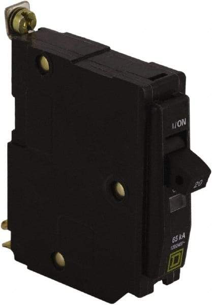 Square D - 30 Amp, 240 VAC, 1 Pole, Bolt On Miniature Circuit Breaker - 14-8 AWG - Eagle Tool & Supply