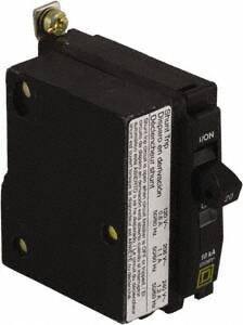 Square D - 30 Amp, 240 VAC, 1 Pole, Bolt On Miniature Circuit Breaker - 14-8 AWG - Eagle Tool & Supply