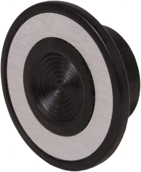 Schneider Electric - Pushbutton Switch Push-Pull Knob - Black, Round Button, Nonilluminated - Eagle Tool & Supply