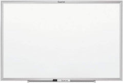 Quartet - 48" High x 96" Wide Magnetic Dry Erase Board - Steel, Includes Z-Bracket - Eagle Tool & Supply