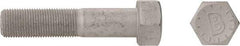Bowmalloy - 3/4-16, 4-1/2" Long Hex Head Cap Screw - Partially Threaded, Grade 9 Alloy Steel, Bowma-Guard Finish, 1-1/8" Hex - Eagle Tool & Supply
