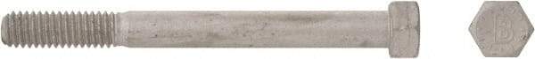 Bowmalloy - 3/8-16, 5" Long Hex Head Cap Screw - Partially Threaded, Grade 9 Alloy Steel, Bowma-Guard Finish, 9/16" Hex - Eagle Tool & Supply