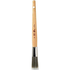 Bestt-Liebco - 13/16" Angled Nylon/Polyester Sash Brush - Wood Sash Handle - Eagle Tool & Supply