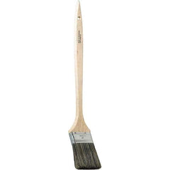 Bestt-Liebco - 16" Angled Hog Bent Radiator Brush - Wood Bent Radiator Handle - Eagle Tool & Supply